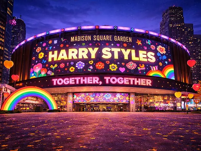 Koncertbilletter til Harry Styles i New York 2026