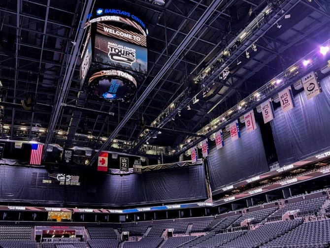 Barclays Center Tour - Guidet rundvisning i arenaen
