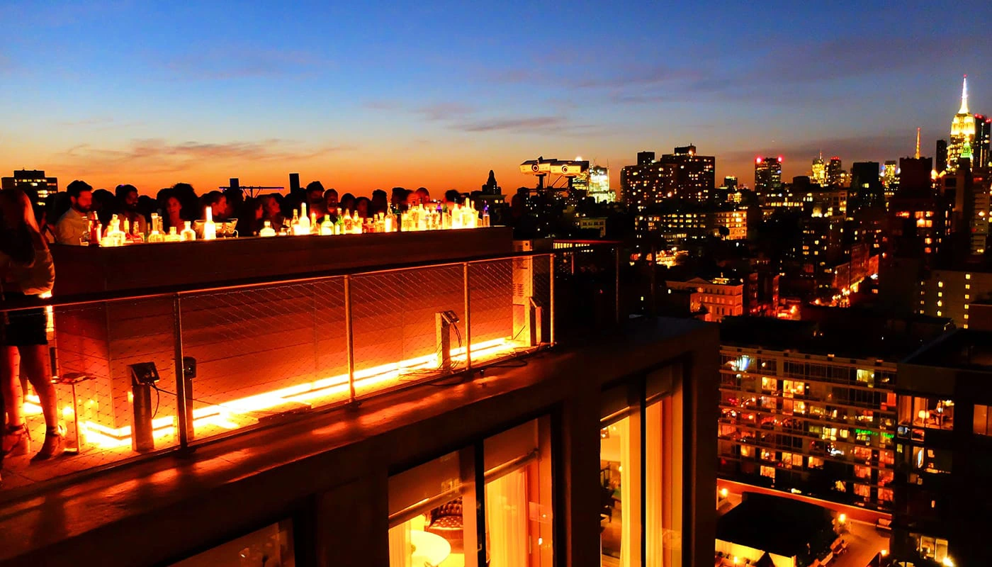 Bedste natklubber i New York - The Roof PUBLIC Hotel