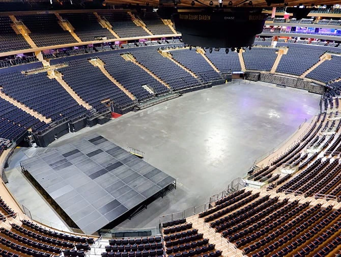 Madison Square Garden Tour - Aréna til sport og koncerter
