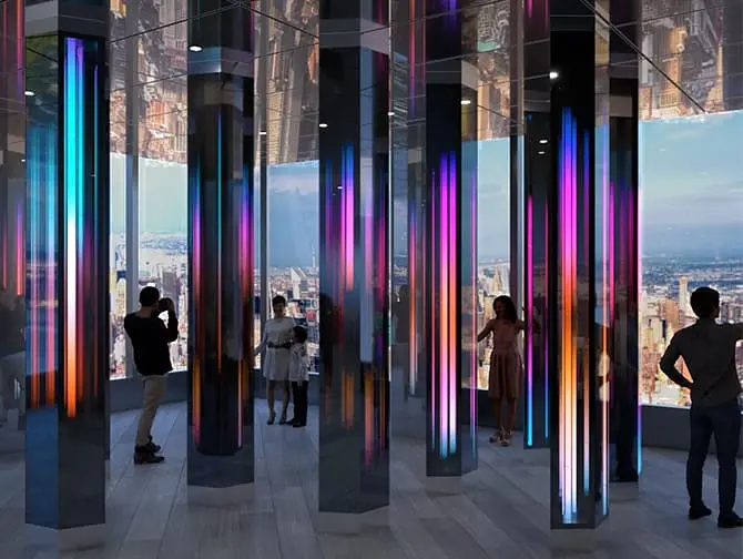 Edge New York billetter - multisensoriske installationer
