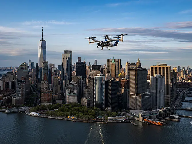 Joby Aviation: elektrisk lufttaxi fra JFK til Manhattan - 7 minutters flyvetur fra lufthavnen til byen