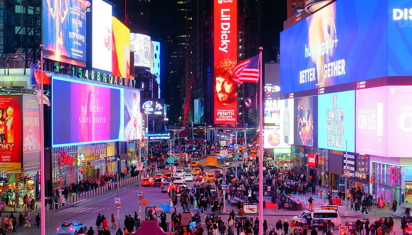 New York på 4 dage: rejseplan – udforsk Times Square på din første aften i New York