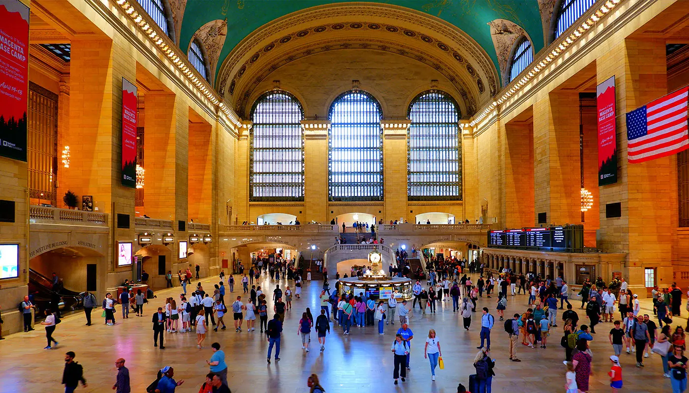 New York 6-dages rejseplan – Besøg højdepunkterne i Midtown Manhattan, som Grand Central Terminal