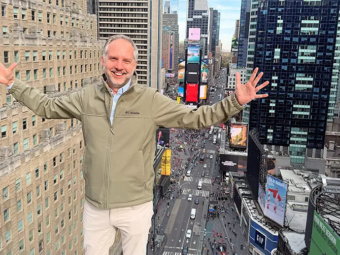One Times Square Skywalk billetter - Mit besøg på One Times Square
