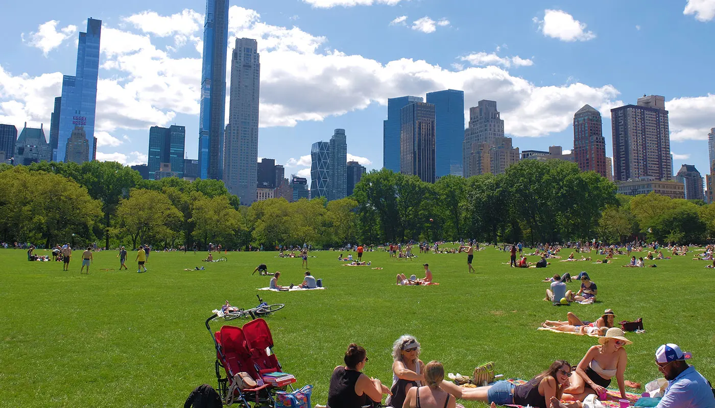 Gårute i Central Park i New York - Udforsk Central Park