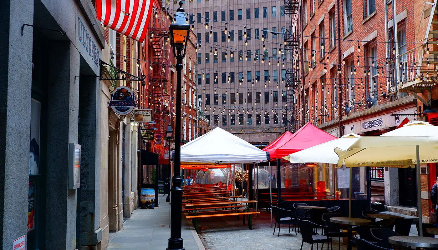 Vandrerute gennem Downtown Manhattan i New York - Udforsk Manhattan