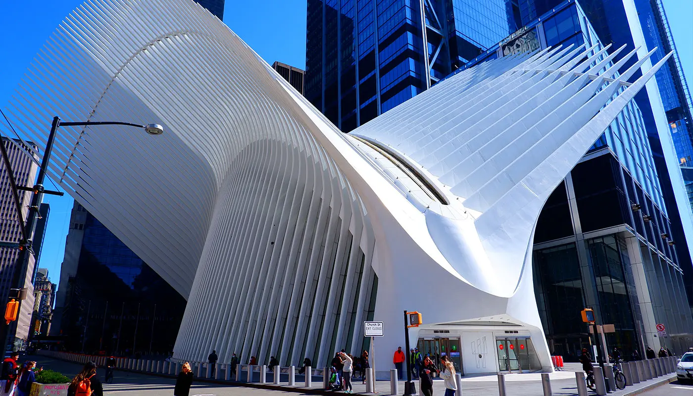 Vandrerute gennem Downtown Manhattan i New York - Glimt af vandreruten