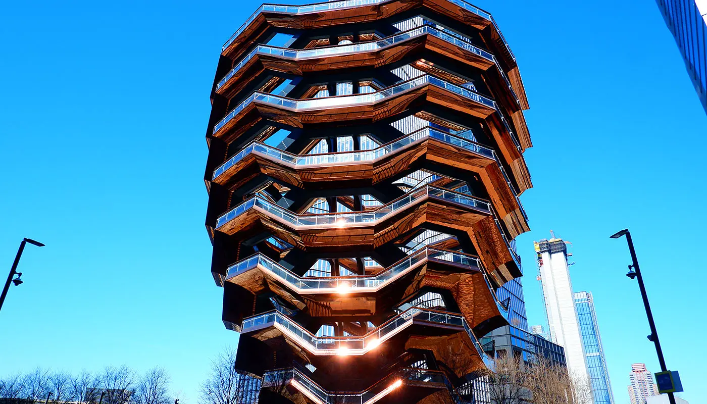 Vandrerute High Line Park - Hudson Yards i New York - Glimt af vandreruten